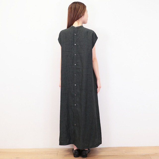 TICCA ティッカ TBDS-411 2WAY リネンフレンチスリーブワンピース  