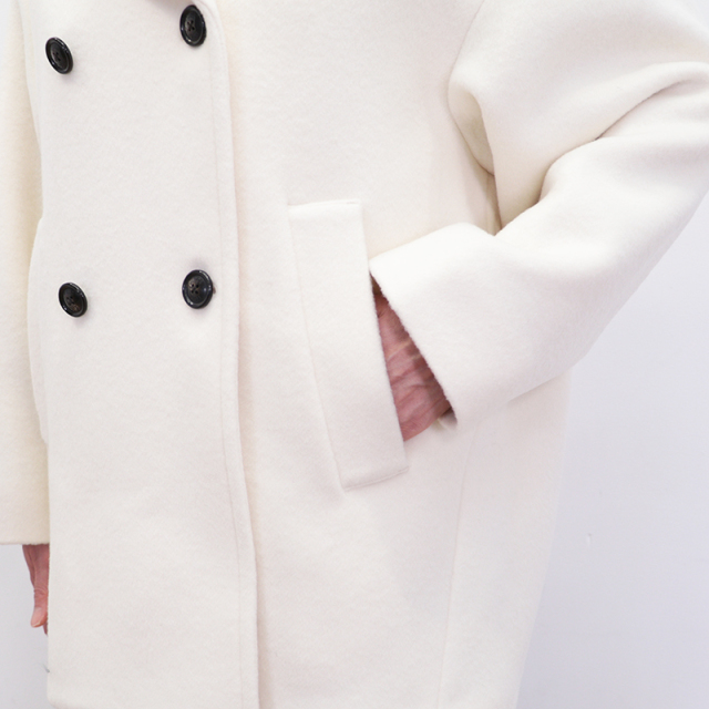 TICCA ティッカ TBEA-242 ピーコート ミドルコート ウールコート