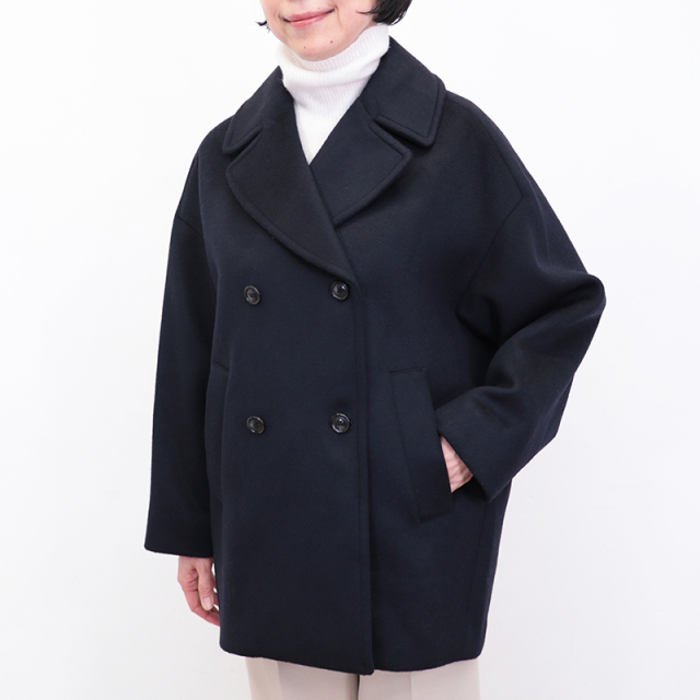 TICCA ティッカ TBEA-242 ピーコート ミドルコート ウールコート