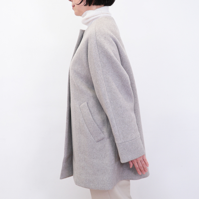 TICCA ティッカ TBEA-244 ノーカラーテントコート ミドルコート