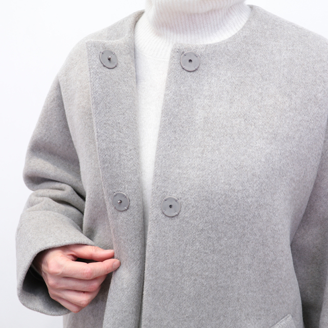 TICCA ティッカ TBEA-244 ノーカラーテントコート ミドルコート