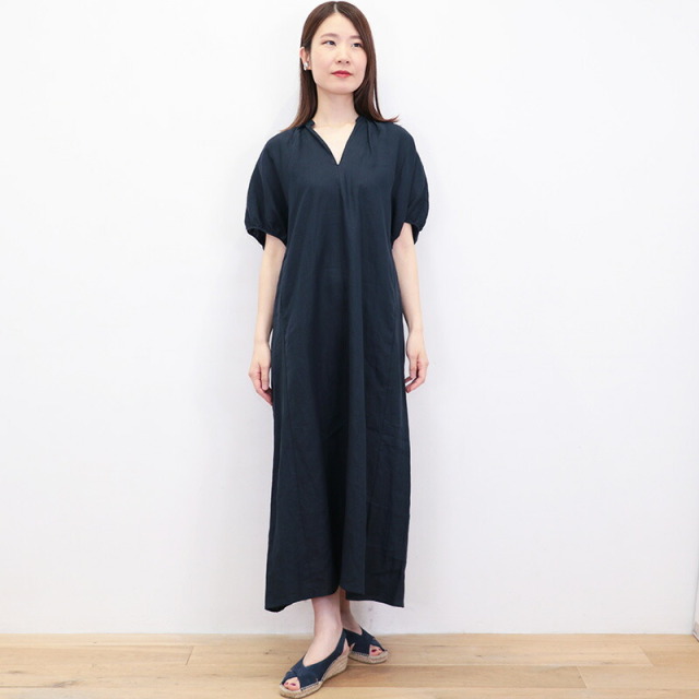 TICCA ティッカ TBES-407 バルーンスリーブリネンワンピース