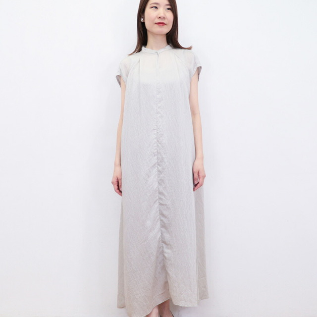 TICCA リネン100% ソメロス別注　フレンチスリーブ ワンピース　ティッカ セール 30%OFF】【TICCA/ティッカ】リネン2WAYフレンチ