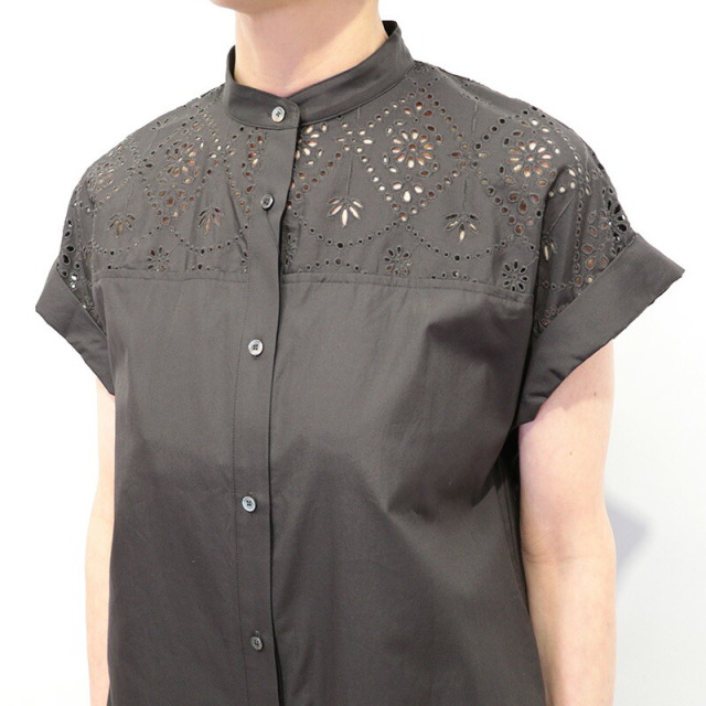 TICCA ティッカ TBFS-123 レースフレンチスリーブワンピース シャツ