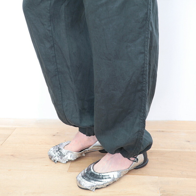 TICCA ティッカ TBFS-406 リネンカーゴパンツ ワイドパンツ イージー