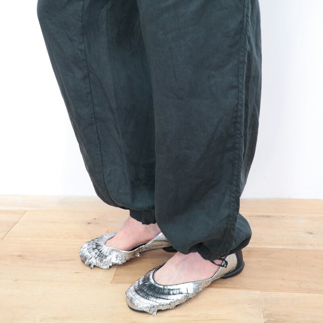 TICCA ティッカ TBFS-406 リネンカーゴパンツ ワイドパンツ イージー