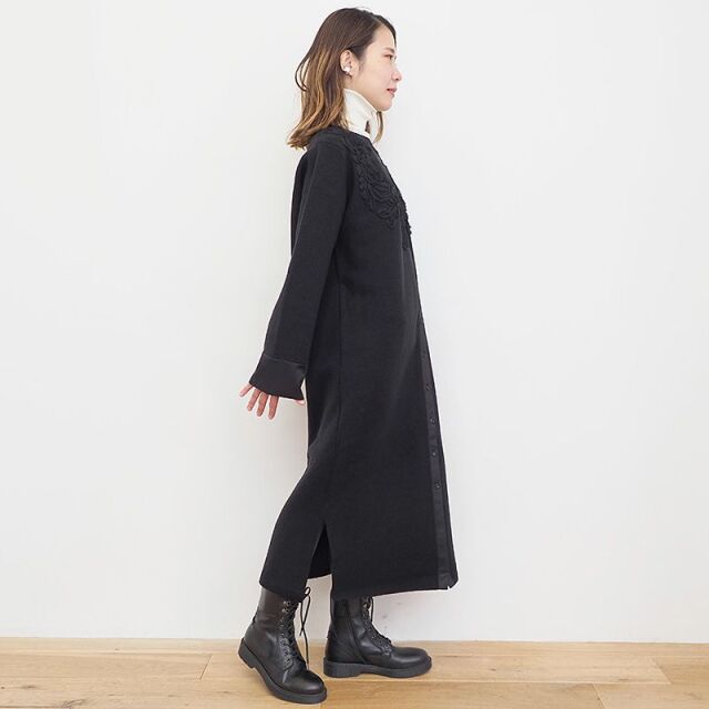TORRAZZO DONNA トラッツォドンナ 6237-391 チュール刺繍ニット 