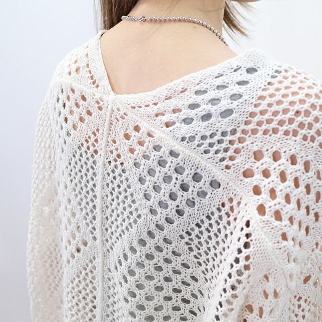 TORRAZZO DONNAスパンコールニット TORRAZZO DONNA スパンコールミックスニット ¥18,700 tax in col
