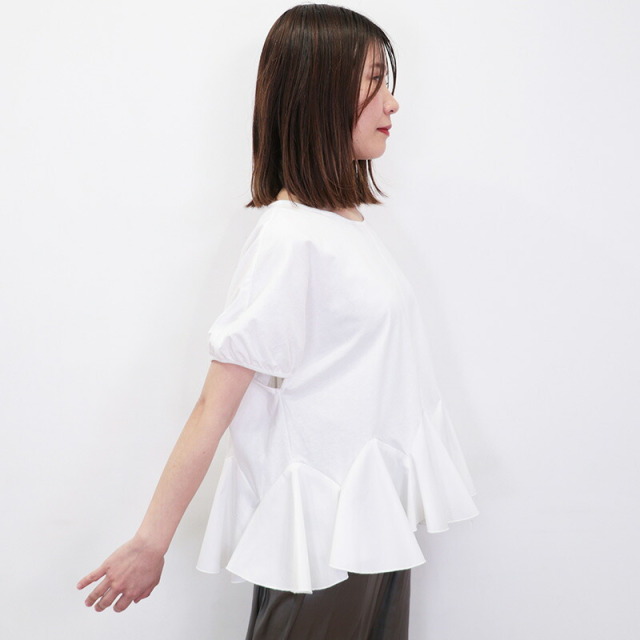 TORRAZZO DONNAケーブル×布帛トップス TORRAZZO DONNAケーブル×布帛トップス/le.coeur blanc(ルクール