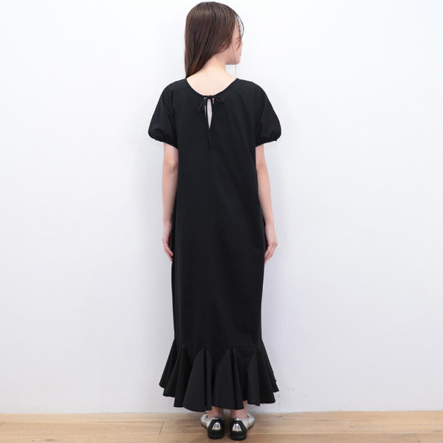 月菜 ワンピース スキッパーネックポケットシャツワンピース-short & regular