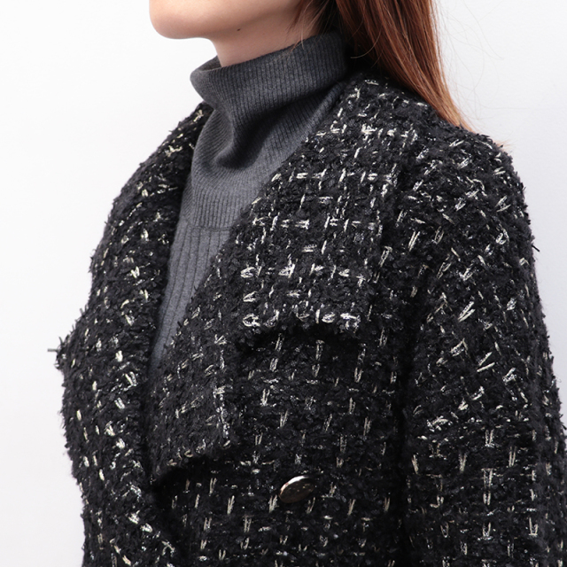 TORRAZZO DONNA トラッゾドンナ 6260-392 ツイードダブルジャケット