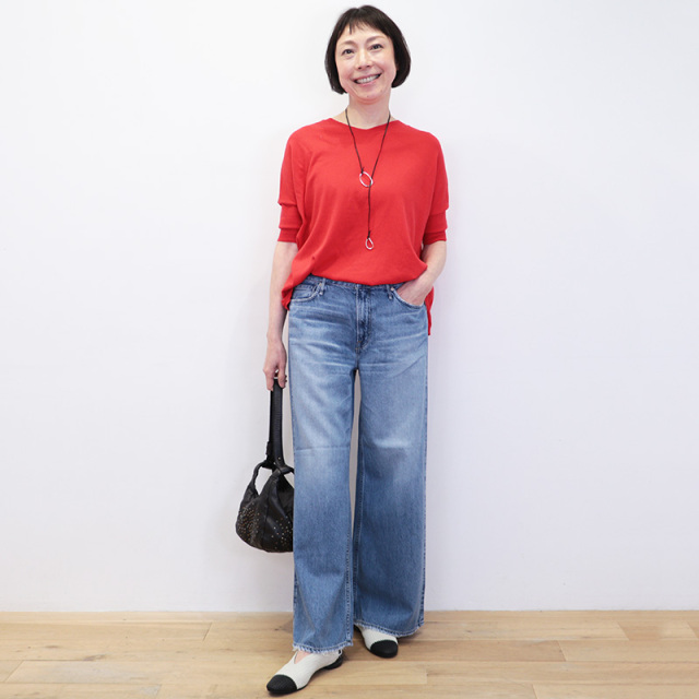 upper hights アッパーハイツ THE LAUREN L85312202-FSB リヨセル混