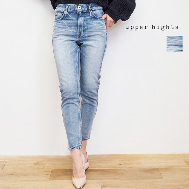 【30％OFF】27サイズ upper hights アッパーハイツ THE STELLA2 280300102 SUN  アンクルテーパードデニムパンツ | 23SS ボトムス 春夏