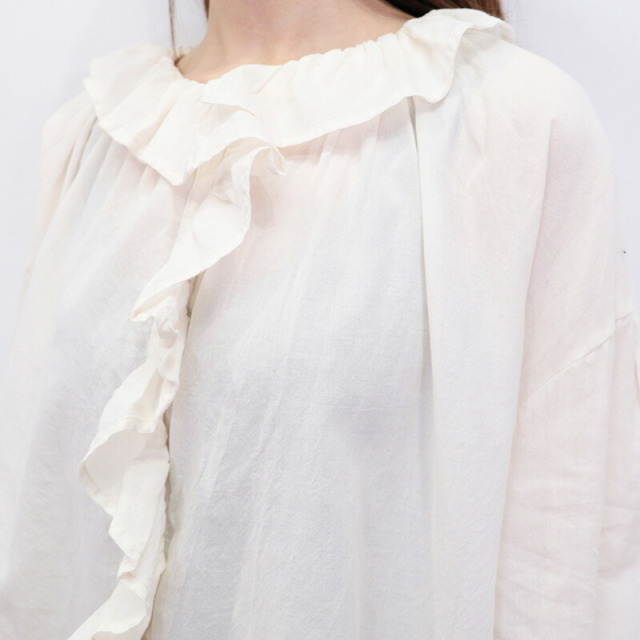 Veritecoeur ヴェリテクール VC-2725 フリルブラウス シャツ 長袖