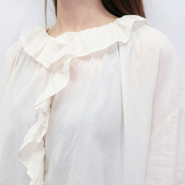 Veritecoeur ヴェリテクール VC-2725 フリルブラウス シャツ 長袖