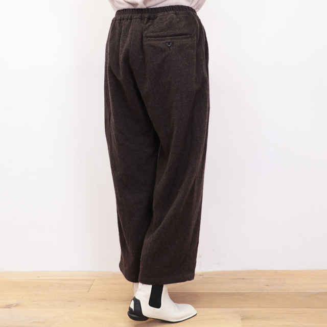Veritecoeur ヴェリテクール VC-2798 ウールタックパンツ ワイドパンツ