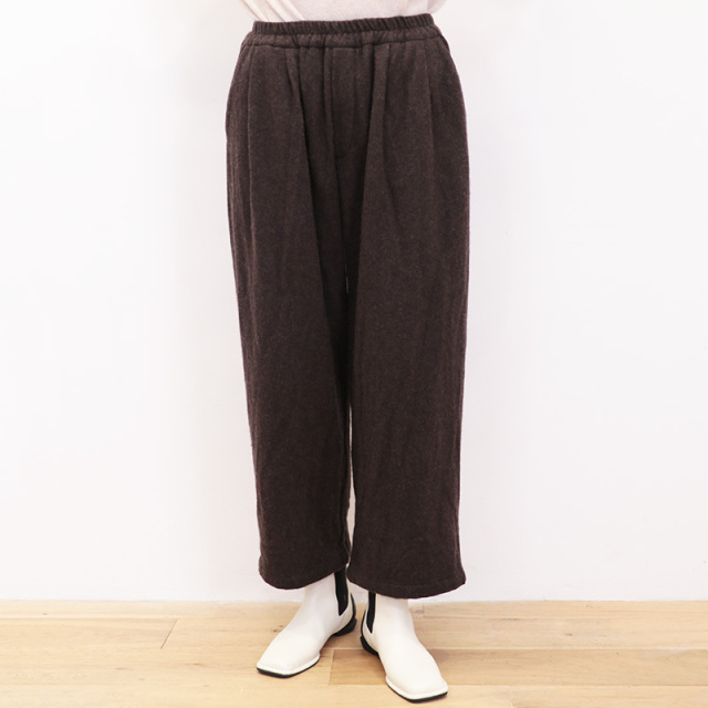 Veritecoeur ヴェリテクール VC-2798 ウールタックパンツ ワイドパンツ