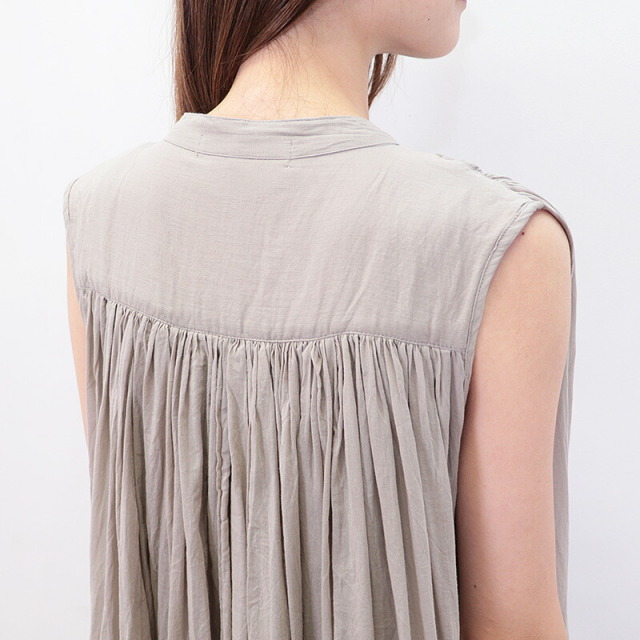 Veritecoeur ヴェリテクール ST-098L ノースリーブタックギャザー