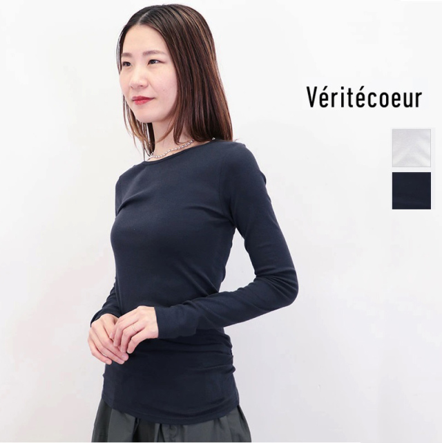 Veritecoeur ヴェリテクール VCC-469 シームレスロングスリーブTシャツ