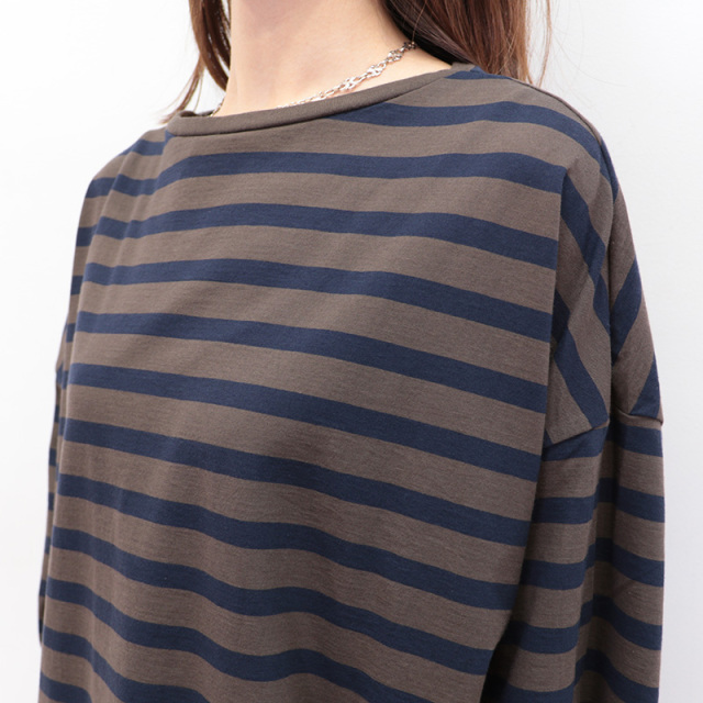 Veritecoeur ヴェリテクール VCC-496 ロングスリーブボーダー