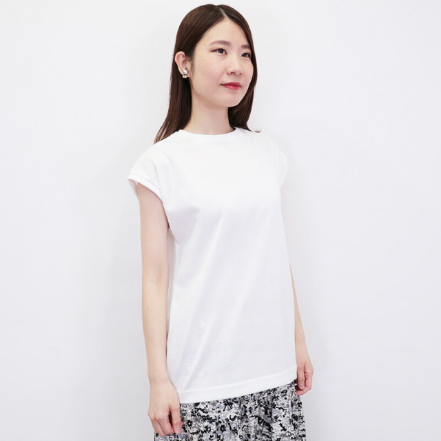 ヴェリテクール   コットンTシャツ Veritecoeur ヴェリテクール VCC-504 コットンノースリーブプル
