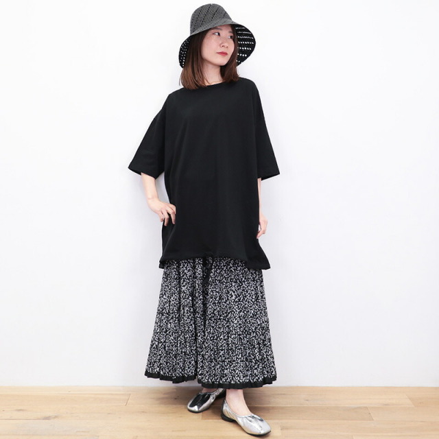 Veritecoeur ヴェリテクール VCC-507 シャーリング BIG Tシャツ