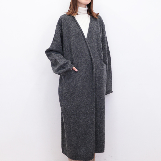 b-life ウォームロングカーディガンWarm Long Cardigan b-life