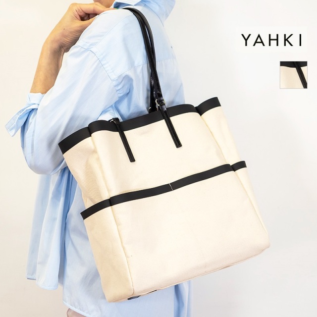 Yahki ヤーキ Yh 405 Tote Bag 2wayキャンバストートバッグ 21aw バッグ 春夏