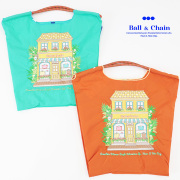 Ball＆Chain ボール＆チェーン 301092 B&C SHOP ＜Mサイズ＞ ショップ トートバッグ エコバッグ ショッピングバッグ ハンドバッグ 刺繍 ギフト ボールチェーン BLUE LABEL ボールアンドチェーン