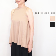 COG THE BIG SMOKE コグザビッグスモーク 14101-114-821-1 HIBA TOP バックフレア アメリカンスリーブタンクトップ ノースリーブTシャツ カットソー HIGH GAUZE COTTON - C14 | トップス 26SS 春夏