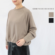 COG THE BIG SMOKE コグザビッグスモーク 15101-257-1514-1 OLIVER PUFFY HEM TOP バルーンヘムプルオーバー スウェット カットソー パフィーヘム ECO COTTON TERRY - C15 | トップス 26AW 秋冬