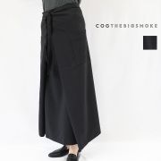 COG THE BIG SMOKE コグザビッグスモーク 15501-256-1316-1 MINA DOUBLE WRAP SKIRT ジョーゼットラップスカート タイトスカートECO DOUBLE CT - C15 | 26AW ボトムス 秋冬