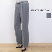 FANTASTICDAYS ファンタスティックデイズ  REFINE-254-01  イージースラックスパンツ  無地 | 26SS ボトムス 春夏