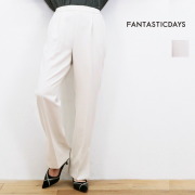 【60％OFF】FANTASTICDAYS ファンタスティックデイズ SIDEVENTS-241-01 センタープレスタックパンツ スラックス | 24SS ボトムス 春夏