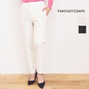 【60％OFF】FANTASTICDAYS ファンタスティックデイズ STICKWORK-233-01 センタープレススリムパンツ スラックス | 秋冬 ボトムス 23AW