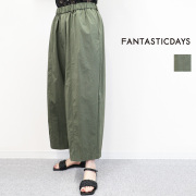 FANTASTICDAYS ファンタスティックデイズ  VASE-262-01 ナイロンタフタ バレルワイドパンツ |  ボトムス 26SS 春夏