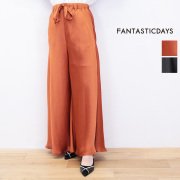 FANTASTICDAYS ファンタスティックデイズ  BOWEASY-234-01 244-01 サテンワイドパンツ |  ボトムス 25SS