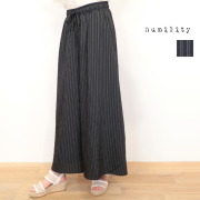 humility ヒューミリティー 67216480 レーヨンナイロン ストライプワイドパンツ バギーパンツ | ボトムス 春夏 26SS