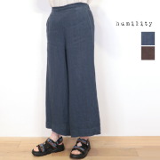 humility ヒューミリティー 67216610 リネンワイドパンツ イージーパンツ | ボトムス 春夏 26SS