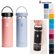 【新色入荷】HydroFlask ハイドロフラスク 5089024 20oz WIDEMOUTH FLEXCAP 591ml 水筒 タンブラー 保温保冷 ユニセックス キッズ兼用 ギフト | ライフスタイル 定番