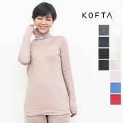 KOFTA コフタ 570354 スポンディッシュコットン ベーシックタートルネックカットソー プルオーバー ロンT | 定番 トップス 秋冬春