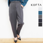 【60％OFF】KOFTA コフタ 572715 TRストレッチパンツ センタープレス テーパード スラックス イージーパンツ ジャージ スウェットパンツ セットアップ  | 定番 ボトムス 秋冬春