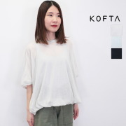 KOFTA コフタ 583093 コンパクトスピン ドルマンスリーブプルオーバー シアーニット シースルー | 25SS トップス 春夏