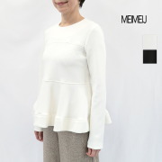 10/8販売開始 MEIMEI J メイメイジェイ 32663022 ポンチぺクラムプルオーバー ブラウス | 26AW トップス 秋冬