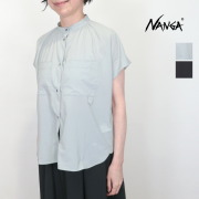 NANGA ナンガ N2501-1J410B エクスカーション ショートスリーブブラウス  シャツ EXCURSION S/S BLOUSE W | 26SS トップス 春夏