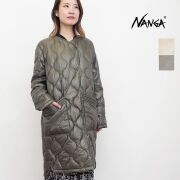 【60％OFF】NANGA ナンガ ND2242-1C316 オニオンキルトノーカラーダウンハーフコート ライトダウン インナーダウン ダウンジャケット ミドル ロング ONION QUILT NO COLLAR DOWN HALF COAT WOMEN | 23AW アウター 秋冬