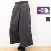 【正規品】THE NORTH FACE PURPLE LABEL ノースフェイス パープルレーベル N25FC042 ブラッシュドウェザーフィールドキュロット ワイドパンツ Brushed Weather Field Wrap Culotte | 25AW ボトムス 秋冬