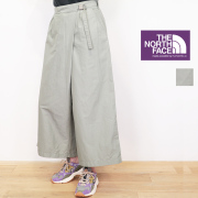 【正規品】THE NORTH FACE PURPLE LABEL ノースフェイス パープルレーベル N26SC077 ダブルピークフィールドラップキュロット ワイドパンツ  Double Peak Field Wrap Culotte | 26SS ボトムス 春夏