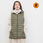 【60％OFF】【正規品】SAVE THE DUCK セーブザダック 809-10111001 ボアダウンベスト D80276W エコファー | 23AW アウター 秋冬