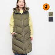 【60％OFF】【正規品】SAVE THE DUCK セーブザダック 809-10911001 シェブロンキルティングロングダウンベスト JULIET D87730W RECY | 23AW アウター 秋冬